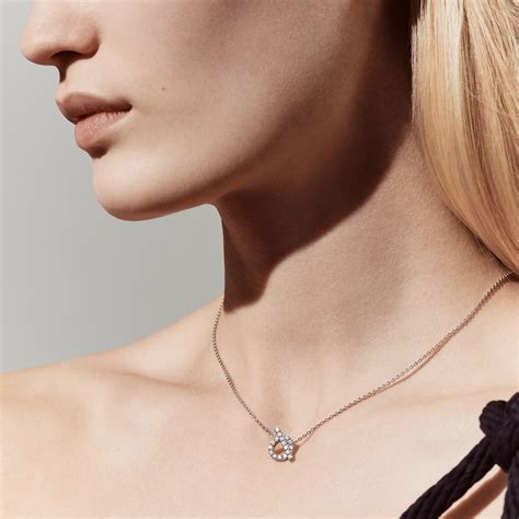 hermes finesse necklace|hermes sapphire finesse necklace.